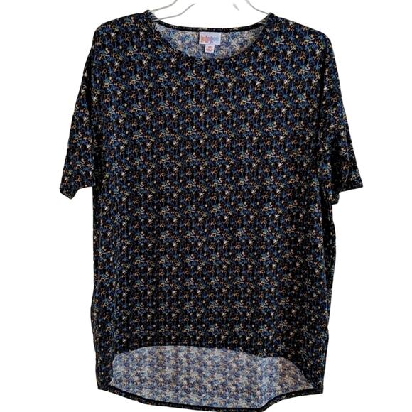 EUC LuLaRoe Irma Tunic Palm Print Top, XS - Picture 1 of 5
